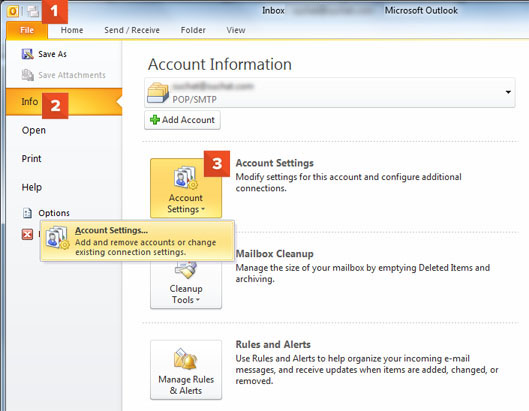 วิธี copy, backup, ย้าย, สร้าง mail account, เปิดไฟล์.PST ของ Outlook
