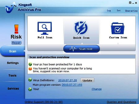 Kingsoft Antivirus Pro