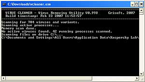 VCleaner Virus remove tool