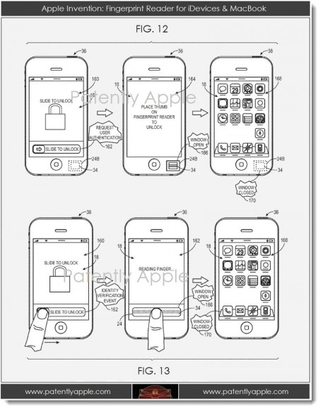 iPhone 5S ภาพแสดงการทำงานของจอ touch screen