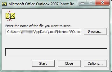 Fix PST file Microsoft Outlook
