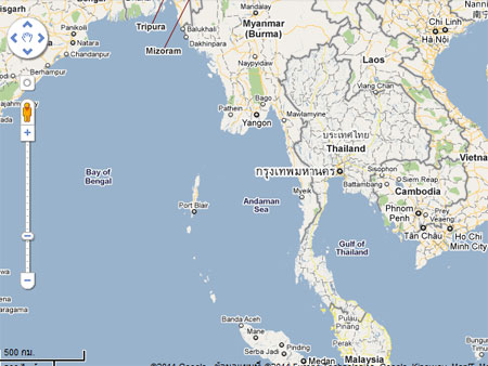 Google Map Thailand