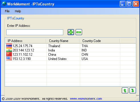 convert ip to country