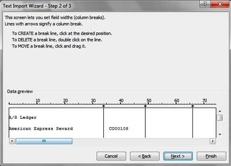 Text Import Wizard Excel