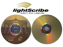 LightScribe sample CD